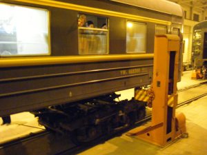 fahrgestellwechsel an der grenze zu china